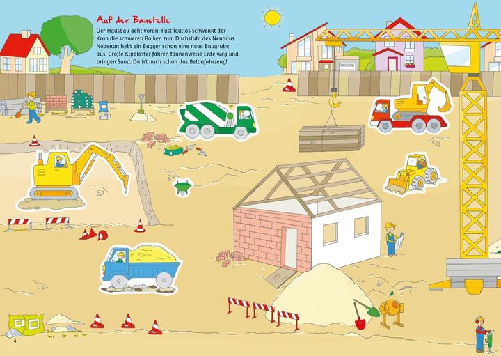 Actual product image Tessloff My sticker book. Vehicles