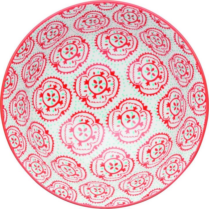 Produktbild Kitchen Craft KitchenCraft Glazed Stoneware Bowl, Yellow Floral, 15.5x7.5cm, Labelled (15.50 cm, 1.78 l, 1 x)