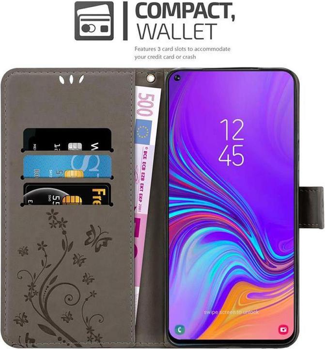 Produktbild Cadorabo Flower Book Cover (Samsung Galaxy A8s)