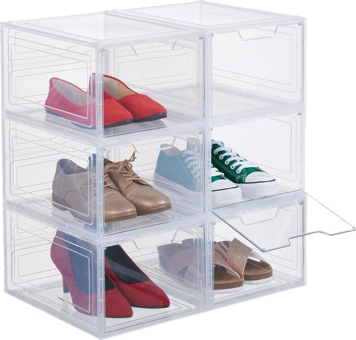 Produktbild Relaxdays Schuhboxen (25 x 34 x 18 cm)