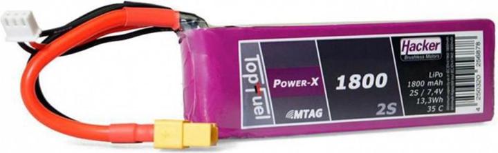 Produktbild Hacker LiPo Pack TF Power-X 1800mAh 2S MTAG (7.40 V, 1800 mAh)