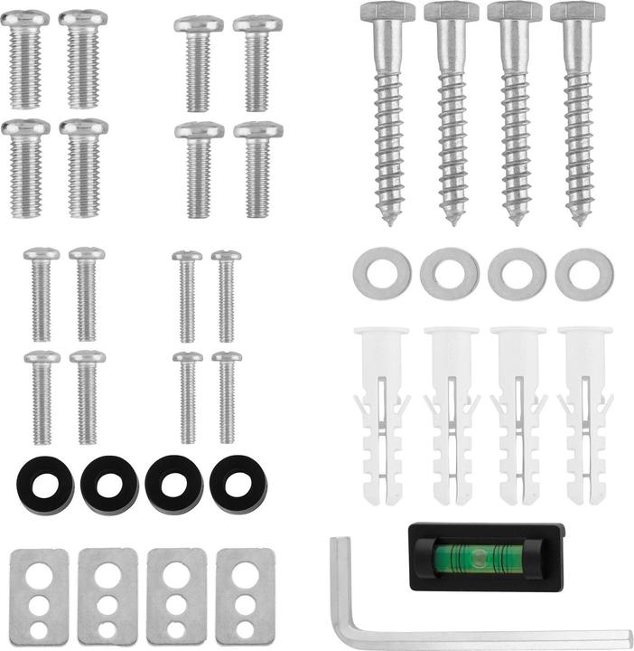 Actual product image tectake TV wall mount (Wall, 55", 60 kg)