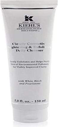 Image du produit Kiehl's Clearly Corrective Brightening Exfoliating Cleanser (Chiffons de nettoyage, 150 ml)