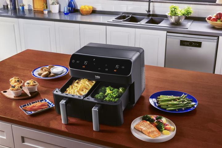 Actual product image Beko FRL5388B ExpertFry Dual Zone Air Fryer (EU plug)