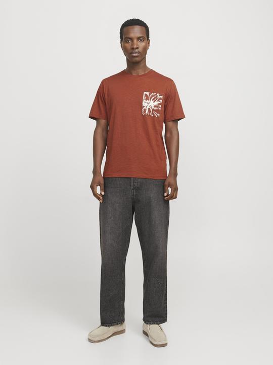Actual product image Jack & Jones Gedruckt Rundhalsausschnitt T-shirt T-shirt (S)