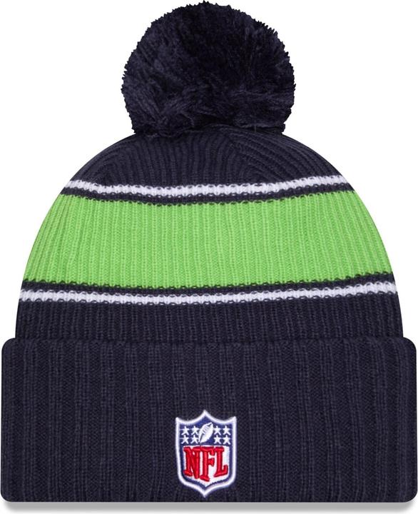 Actual product image New Era NFL Sideline Winter Cap Seattle Seahawks Navy