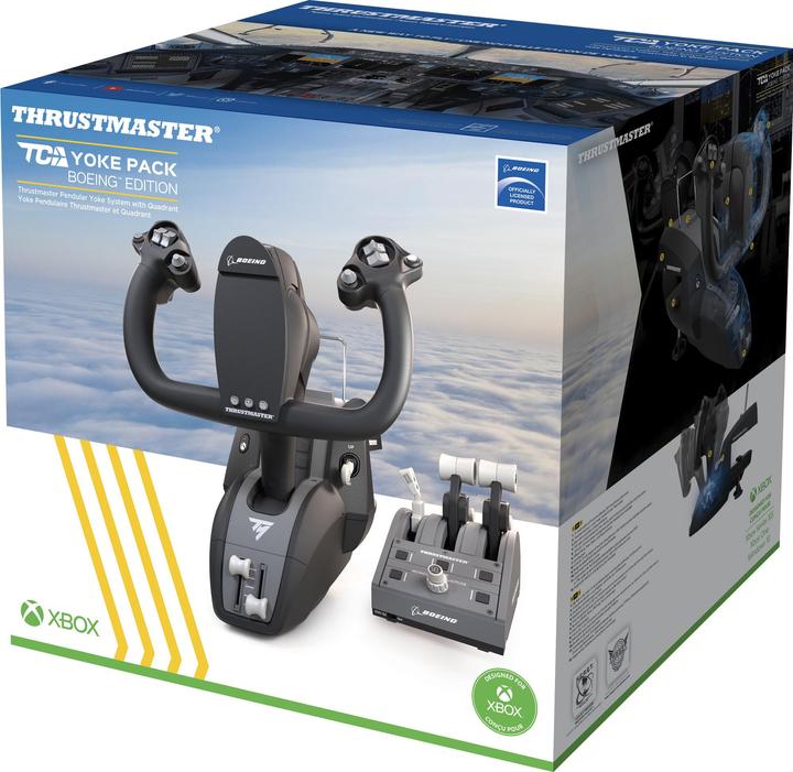 Immagine prodotto Thrustmaster TCA Yoke Pack Edizione Boeing (PC, Xbox Series X, Xbox One X, Xbox One S, Xbox Serie S)