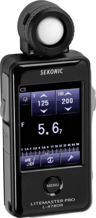 Actual product image Sekonic L-478DR-EL Litemaster Pro Elinchrome (Light meter)