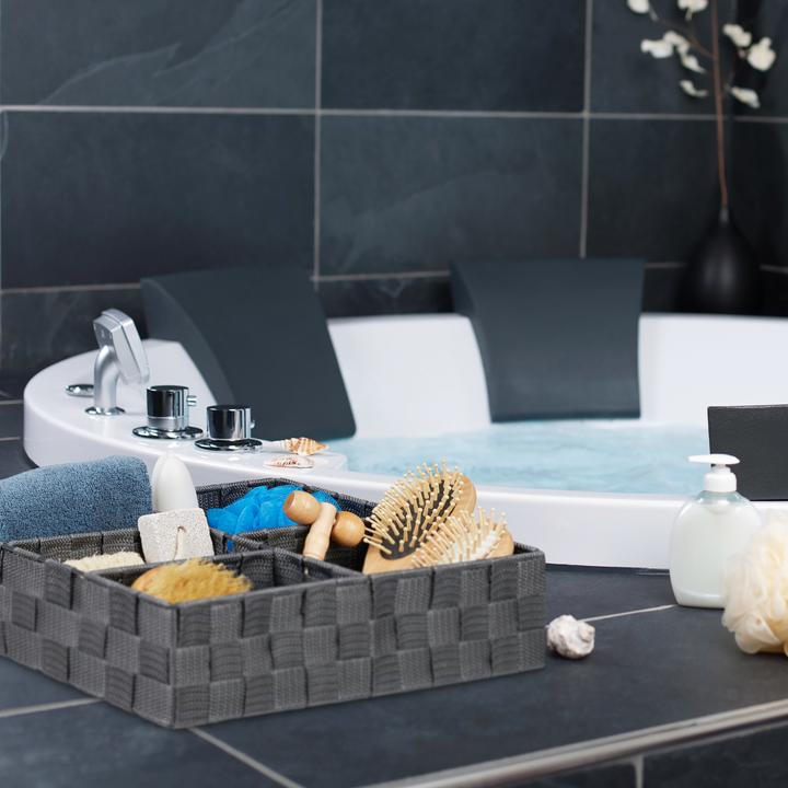 Produktbild Relaxdays Aufbewahrungskorb (1 x, 32 x 25 x 8.5 cm)