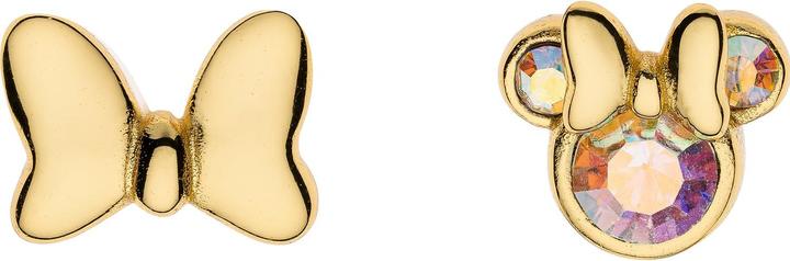 Disney Gold-plated Minnie Mouse stud earrings with crystals ES00073YRCL.CS (925er Silber)