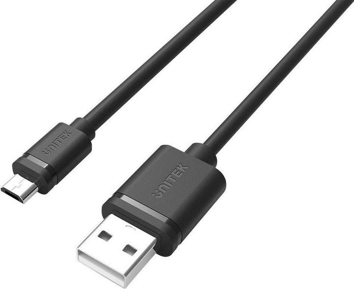 Unitek Y-C451GBK Cavo USB USB 2.0 USB A Micro-USB B (1 m, USB 2.0)
