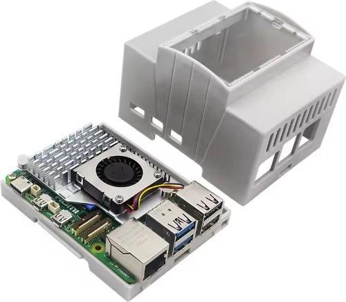 Immagine prodotto Raspberry Pi Din Rail Case for 5