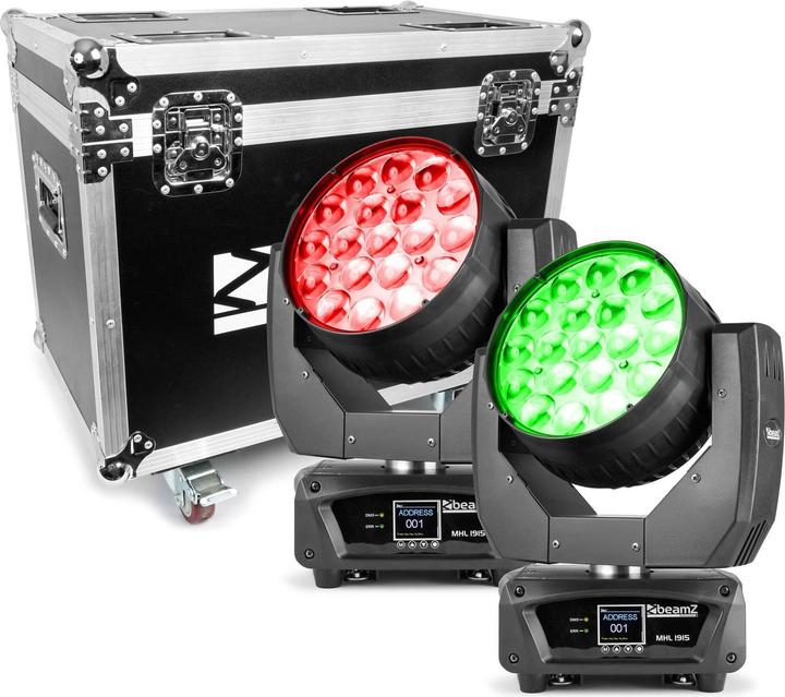 BeamZ Moving Head MHL1915 Set