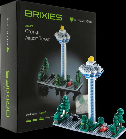 Actual product image Brixies Changi Airport Tower