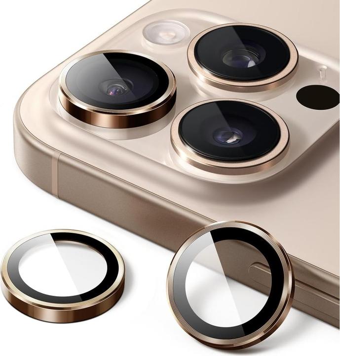Image du produit Screenguard Camera Lens Protector Verre de protection Apple iPhone 16 Pro (1 pièce(s), Apple iPhone 16 Pro)