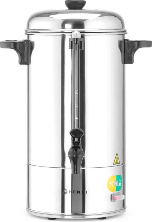 Hendi Kaffee-Perkolator einwandig 6 l Edelstahl 230V 150