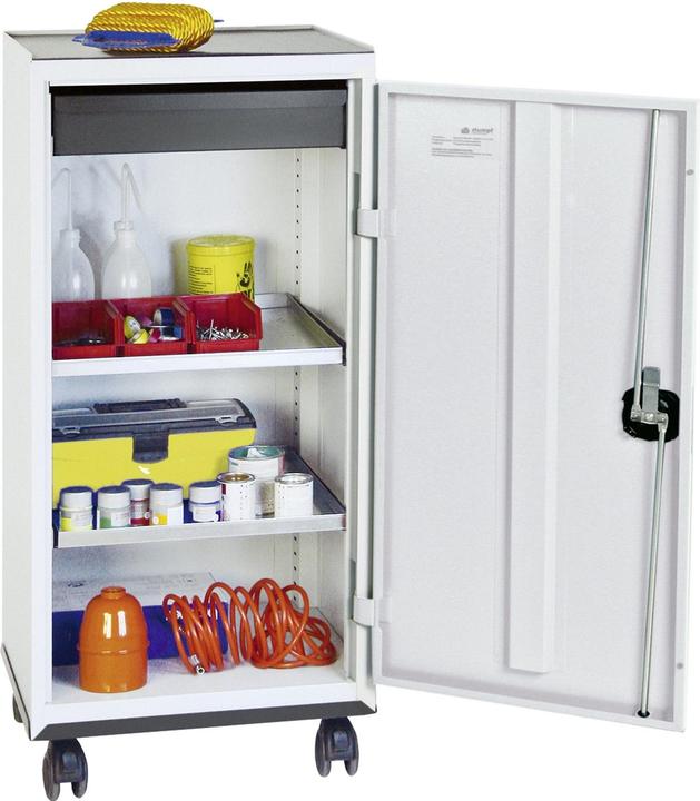 Produktbild Stumpf Werkzeugschrank 1 Schublade 2 Fachböden 1000x500x500mm grau (110 cm, 50 cm)