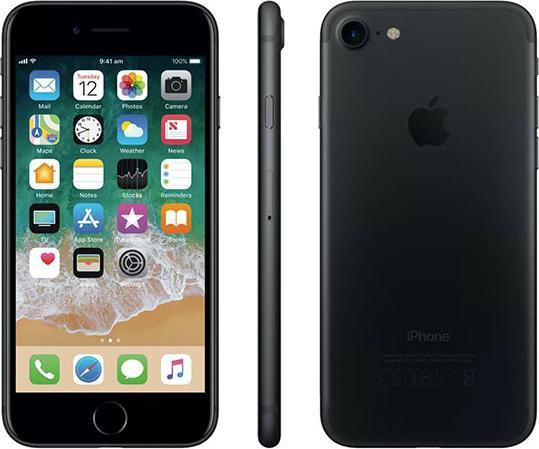 Actual product image Re!commerce iPhone 7 (32 GB, Black, 4.70", 12 Mpx, Single SIM, A / Like new)