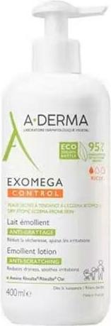 A-Derma Exomega Control Emollient Lotion (Körperlotion, 400 ml)
