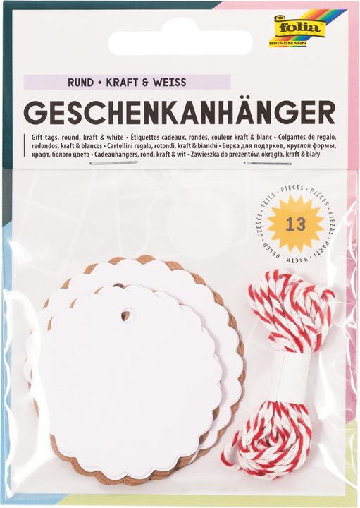 Folia Décorations pour cadeaux (Décoration pour cadeau, 12 x)