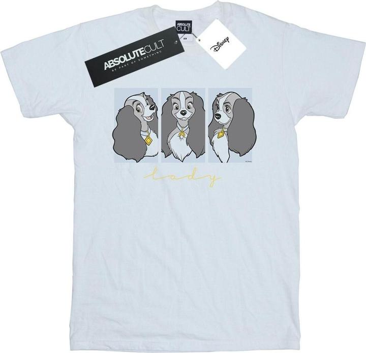 Disney Lady And The Tramp Lady Frames TShirt (XXL)