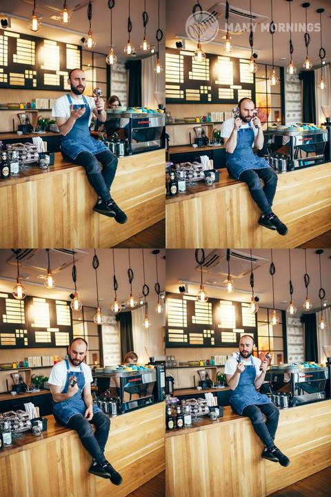 Immagine prodotto Many Mornings Espresso scuro (Confezione singola, 39 - 42)