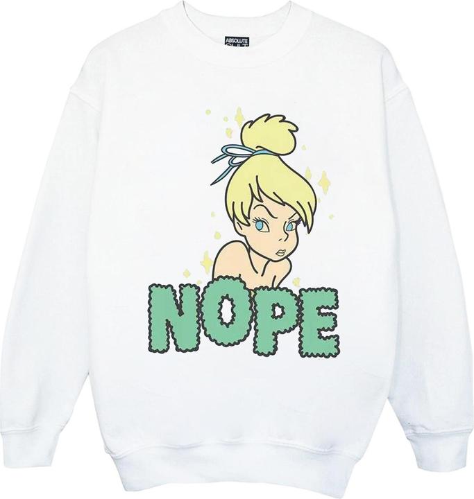 Disney Tinker Bell Nope Sweatshirt (L)