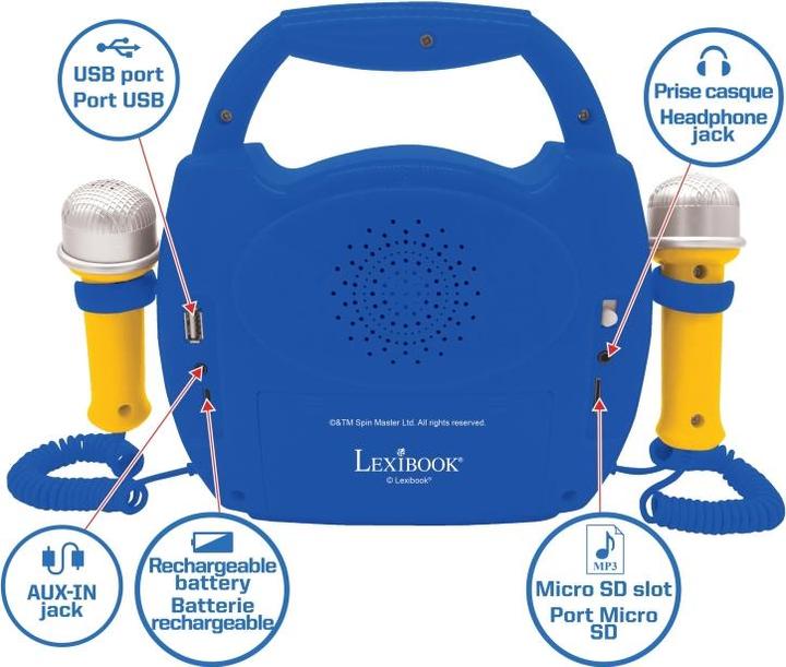 Immagine prodotto Lexibook Il mio primo lettore digitale - Paw Patrol