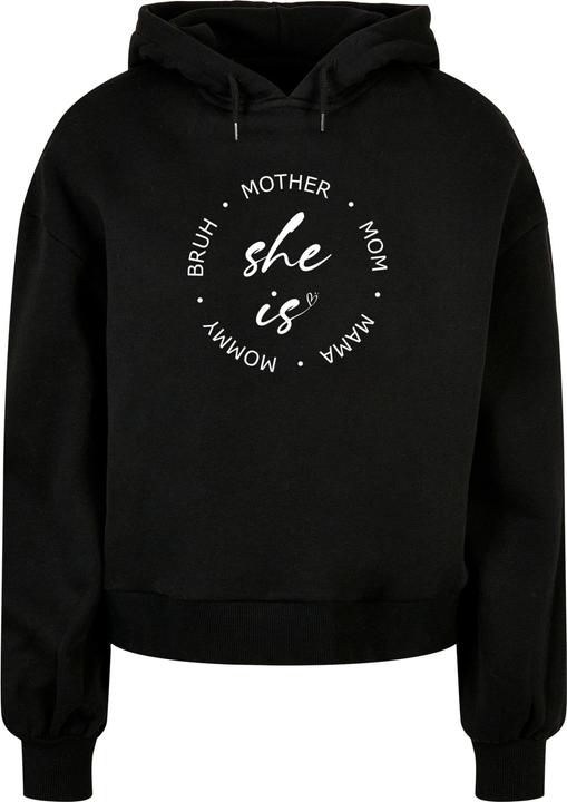 Immagine prodotto Merchcode Ladies Mothers Day - Felpa con cappuccio oversize She is - 112917 (3XL)