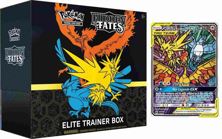 Produktbild Pokémon Verborgenes Schicksal Top-Trainer-Box (Deutsch)