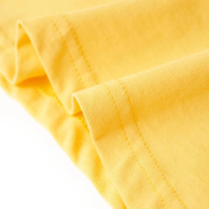 Immagine prodotto VidaXL Maglietta per bambini ocra chiaro 92,Materiale: 100 (92)