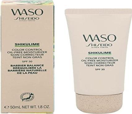 Productafbeelding Shiseido Waso - Shikulime Color Control Oil-Free Moisturizer (50 ml, Dagcrème, SPF 30)
