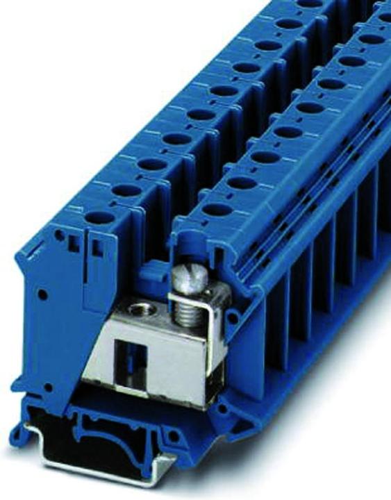 Produktbild Phoenix Contact Durchgangsreihenklemme UIK 35 BU Blau 50 St. (55 mm)