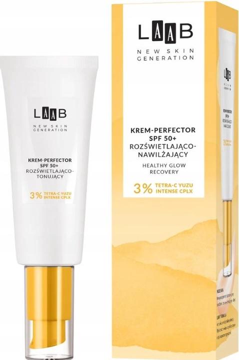 Actual product image Oceanic Aa Laab Illuminating And Moisturising Cream-Perfector Spf50 40Ml (Suntan cream, SPF 50, 40 ml)