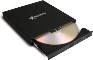Actual product image Hamlet External Slim DVD Writer usb 2.0 Dual Layer DVD burner (DVD writer)