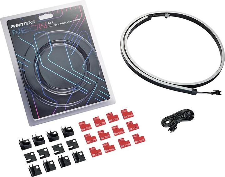 Produktbild Phanteks Neon Digital RGB LED-Strip 1m (Mehrfarbig)