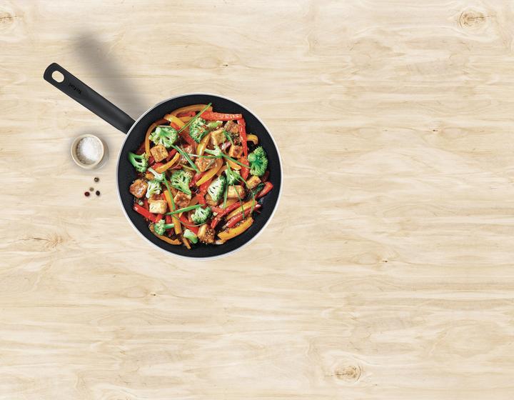 Actual product image Tefal Brut Koekenpan - 30 cm (30 cm, Frying pan, Aluminium)
