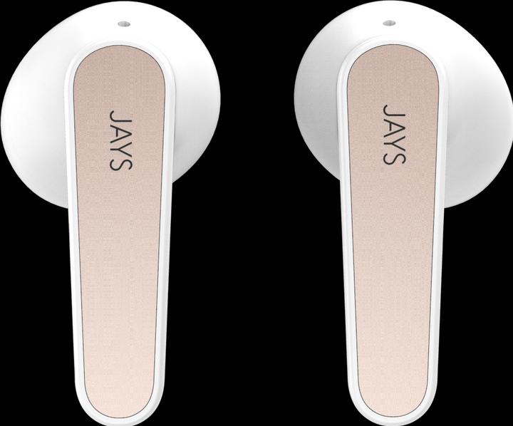 Immagine prodotto Jays t-Five + True Wireless touch control bianco/oro (18 h, Senza fili)