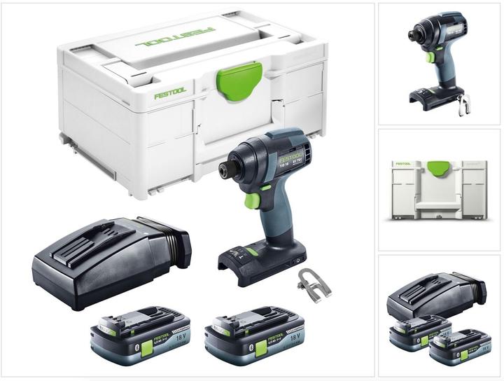 Festool TID 18 HPC 4,0 I-Plus (Akkubetrieb)