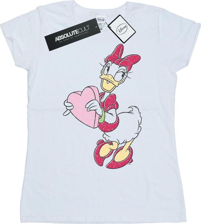 Disney Daisy Duck Love Heart TShirt (L)