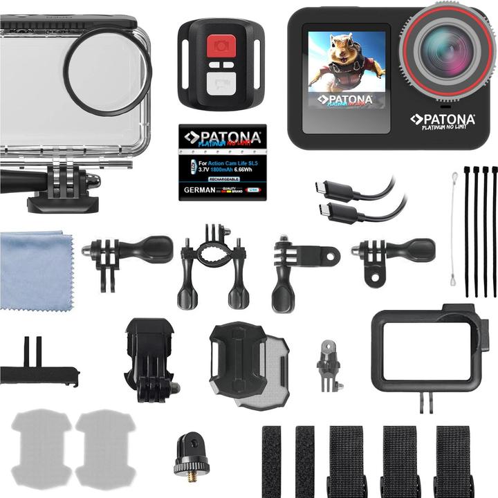 Produktbild Patona Platinum Action Cam Life SL5 6K (30p, WLAN)