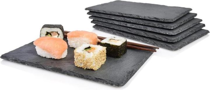 Sänger Geschirr Schieferplatten-Set Sushi (6 Stück)