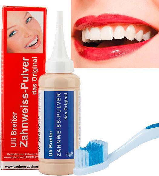 Actual product image Basler Uli Breiter Teeth Whitening Powder Applicator Bottle 40 g (1 pcs.)