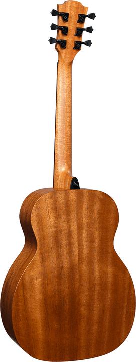 Actual product image Lâg Guitars TRAVEL-GTE Travel Globe Trotter Electro (Western guitar, Mahogany Khaya, Solid spruce)