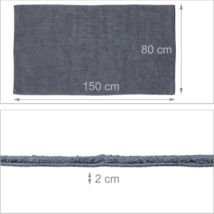 Produktbild Relaxdays Badteppich (150 x 80 x 2 cm)