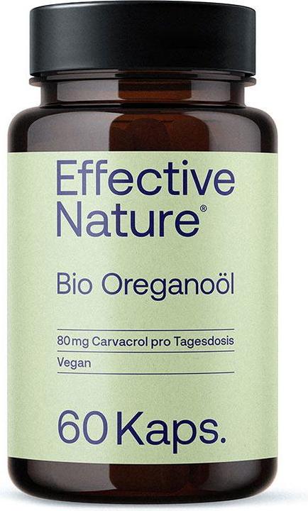 Effective Nature Bio Oregano Öl (60 Stück, Kapseln, 30 g)