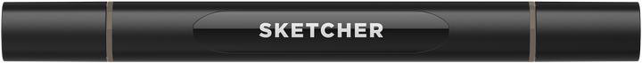 Actual product image Molotow Sketcher Marker brush + chisel (warm grey 4, 1 x)