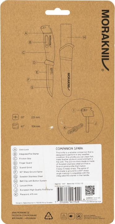 Produktbild Morakniv Companion Spark (10.40 cm)