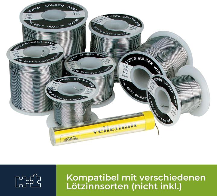 Produktbild Velleman Lötstation mit LCD und keramischem Heizkörper