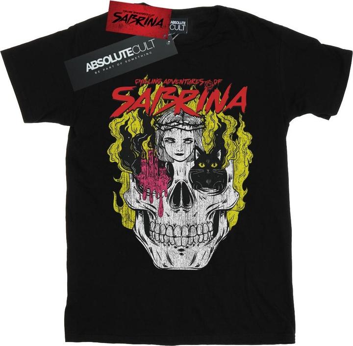 Chilling Adventures of Sabrina Icon Skull TShirt (XL)